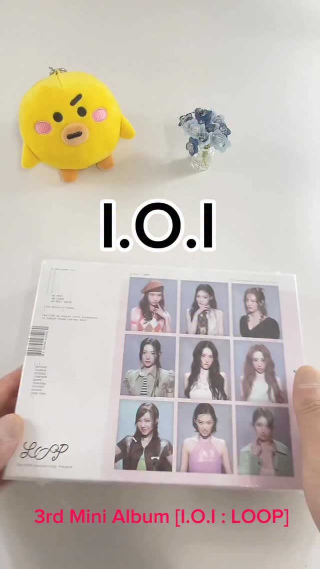 I.O.I - 3rd Mini Album [I.O.I : LOOP] #Ktown4u #언박싱#アルバム