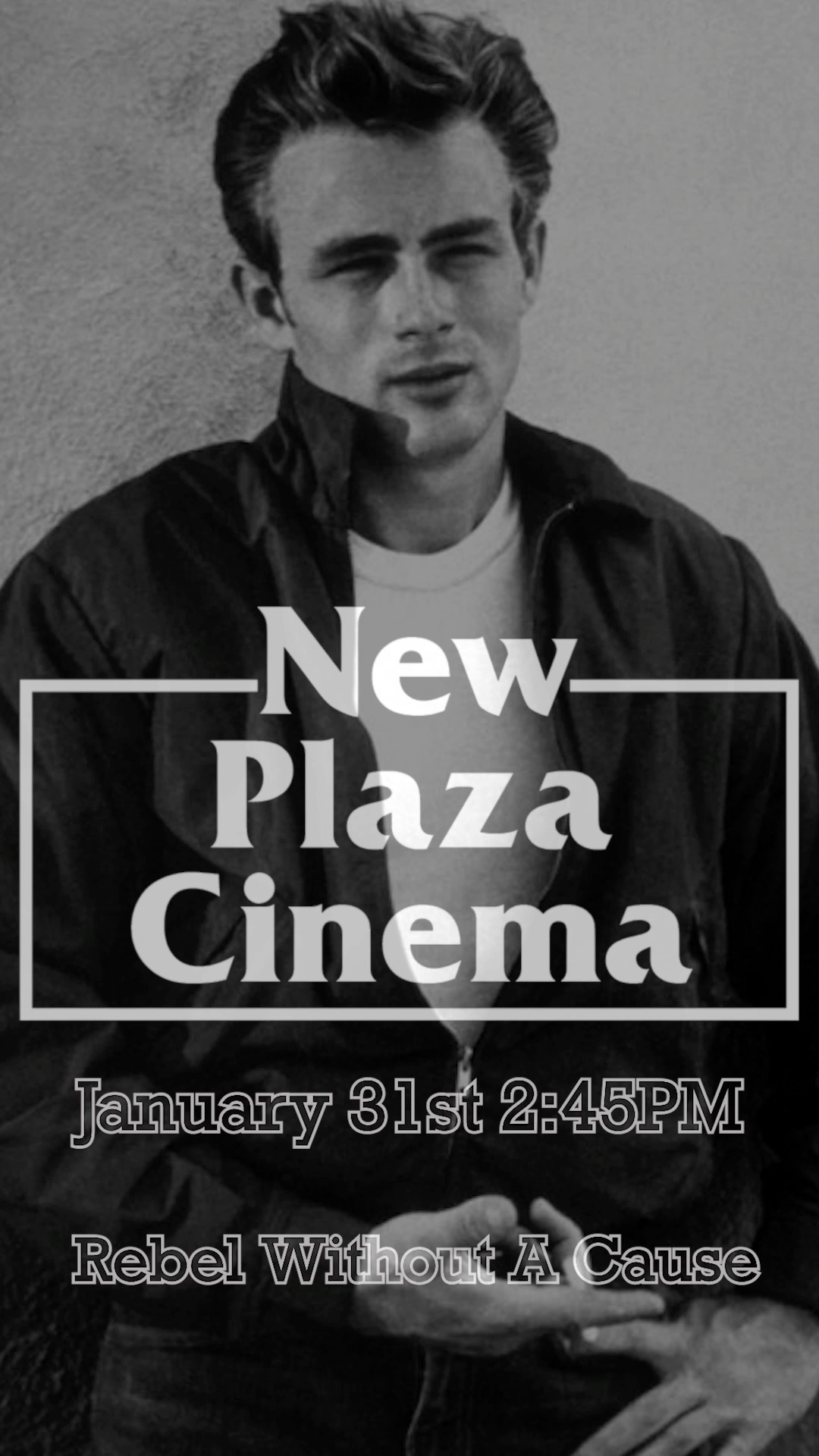 James Dean in REBEL WITHOUT A CAUSE (1955) — Sat Jan 31 2:45pm at New ...