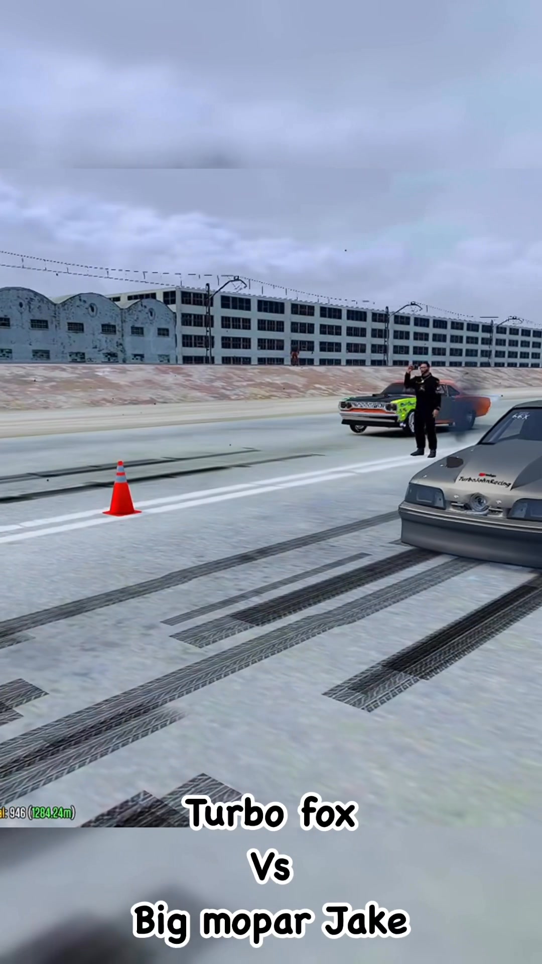 Big mopar Jake vs coopers turbo fox down in 🇲🇽 #backlashrp #dragracing ...