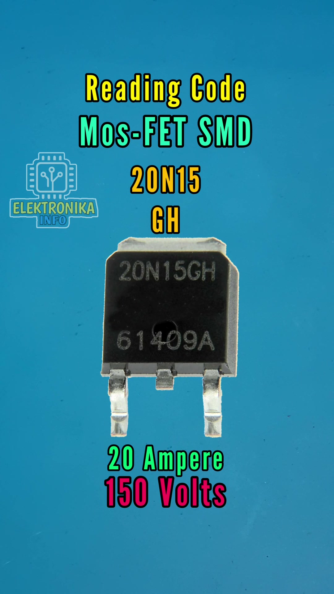 READING SMD MOSFET CODE specification #fblifestyle #diy #repair # ...