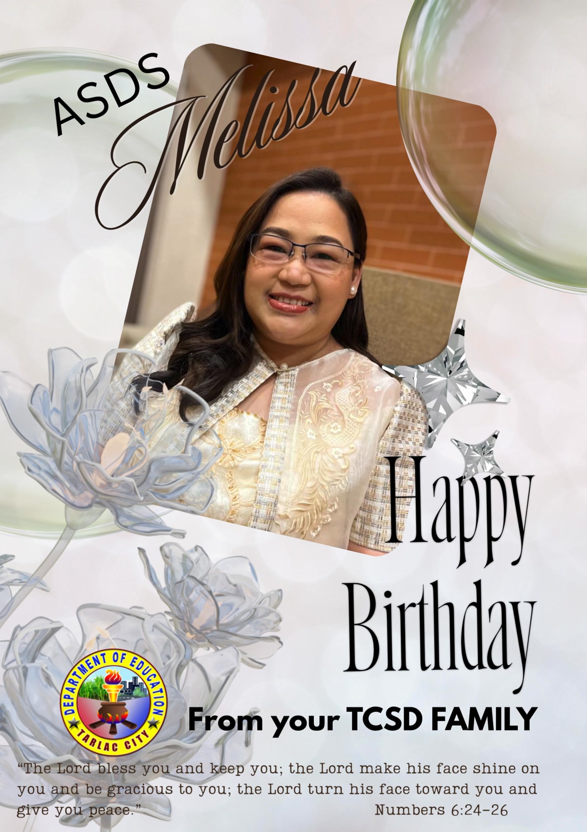 “The LORD bless... - DepEd Tayo Tarlac City Schools Division | Facebook