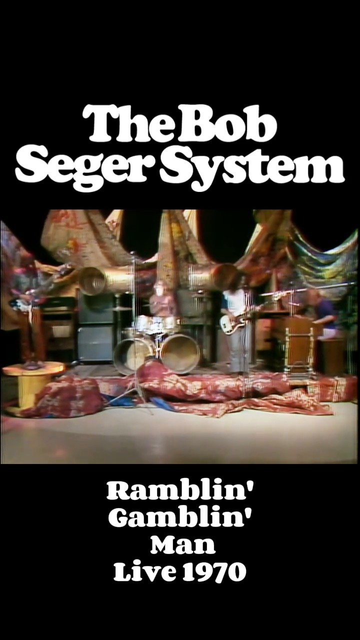 The Bob Seger System / Ramblin' Gamblin' Man / Live 1970 #bobseger