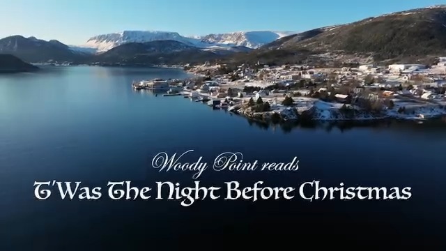 WOODY POINT READS T'WAS THE NIGHT BEFORE CHRISTMAS It's been a few ...