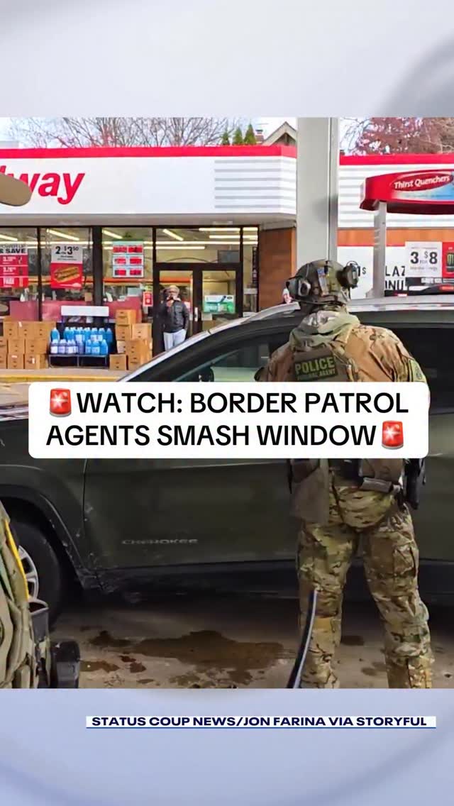 VIEWER DISCRETION: Border Patrol agents smashed a window in St. Paul ...