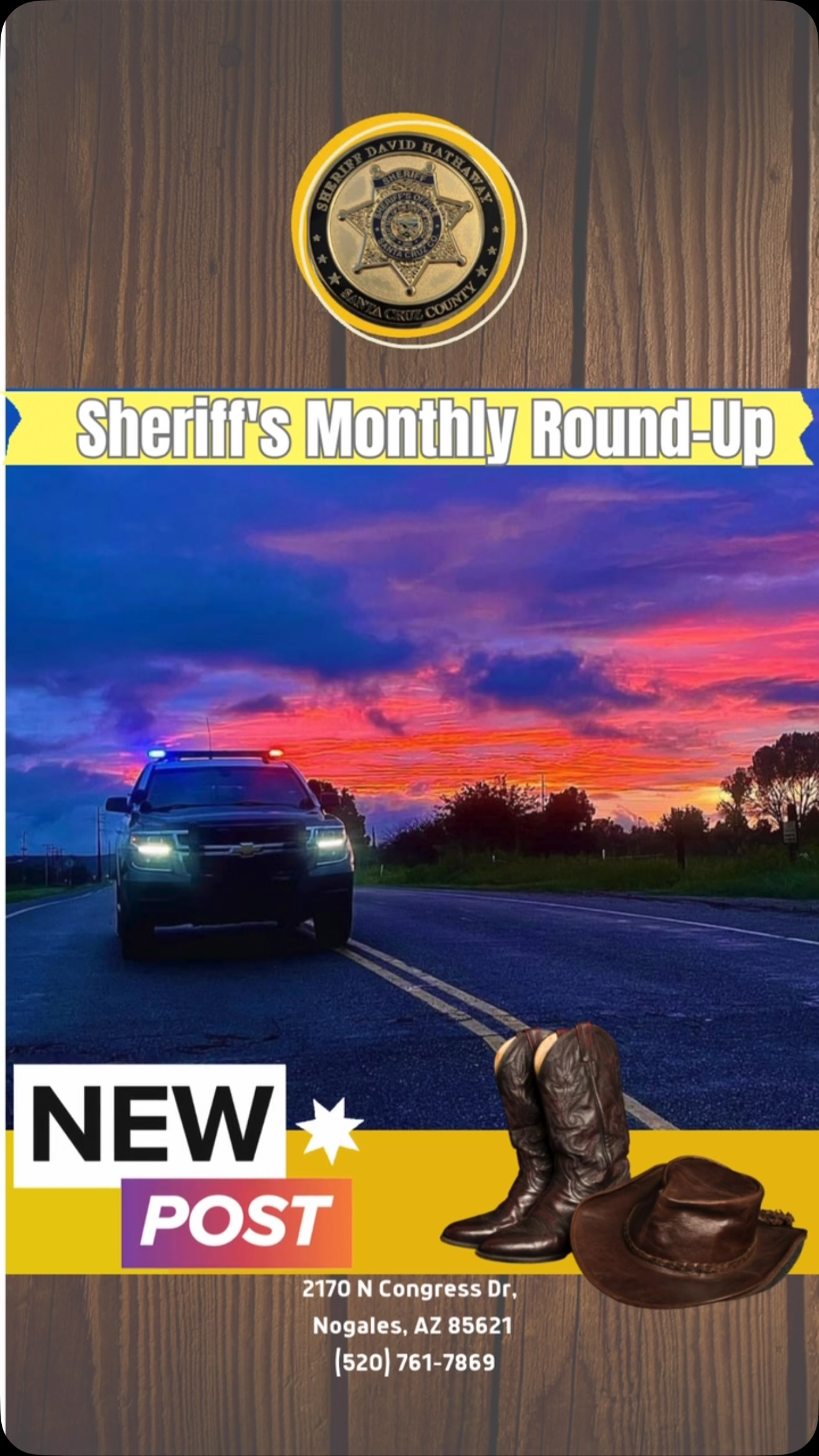 Sheriff's August Round-Up During the month of July, members of the