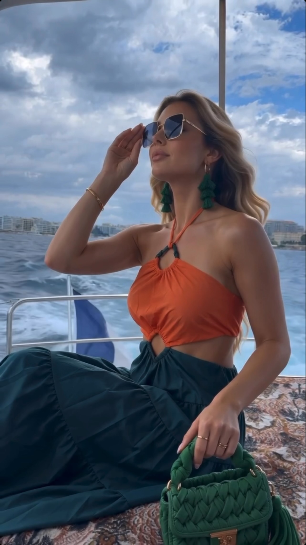 golden hour dress code What are we wearing? , Edition. 🌅, Something that catches the last light and looks even better after 7pm., Paros — whitewashed walls, sea air, something fluid., Goa — saturated color, bare formal dress 2022