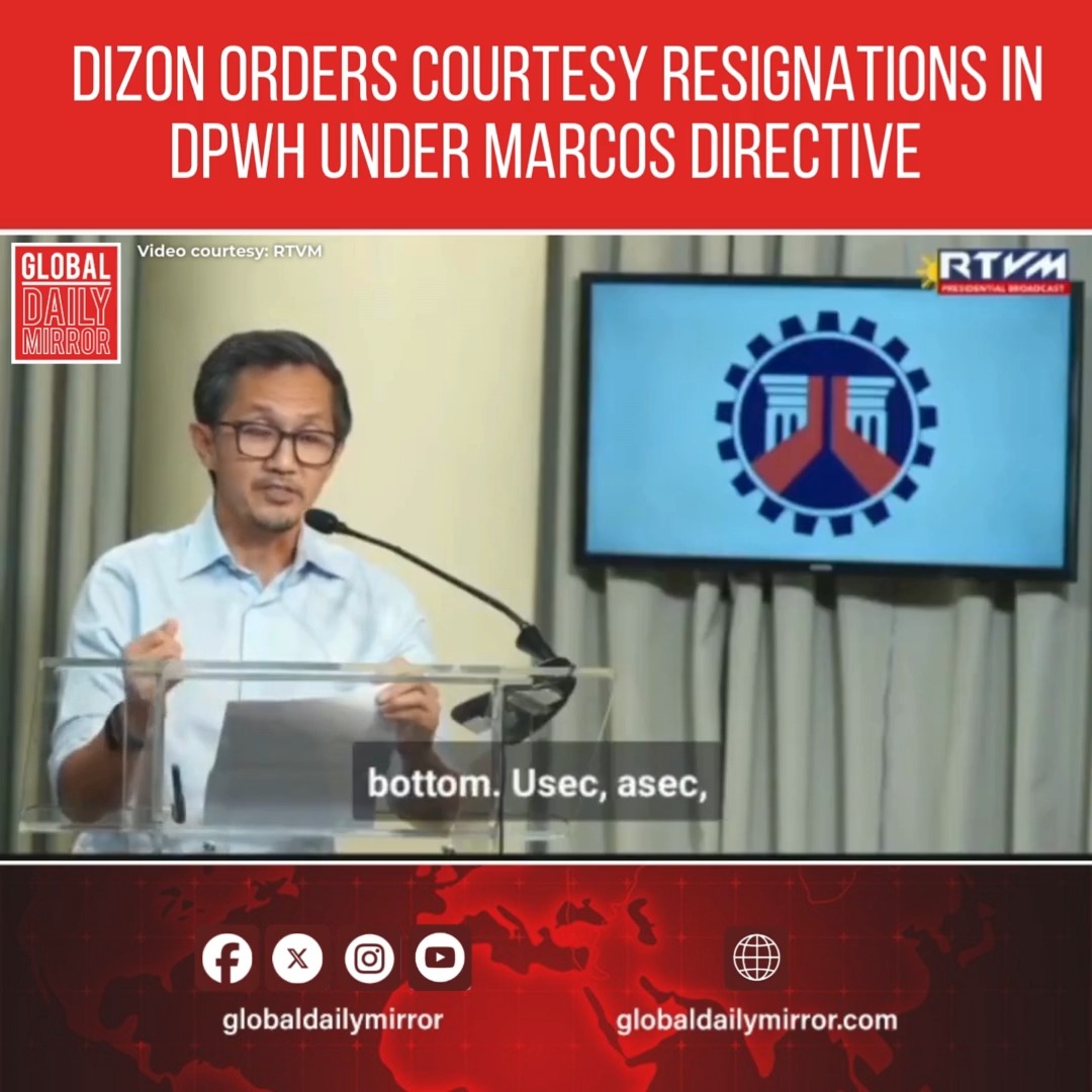 Newly appointed Department of Public Works and Highways (DPWH ...