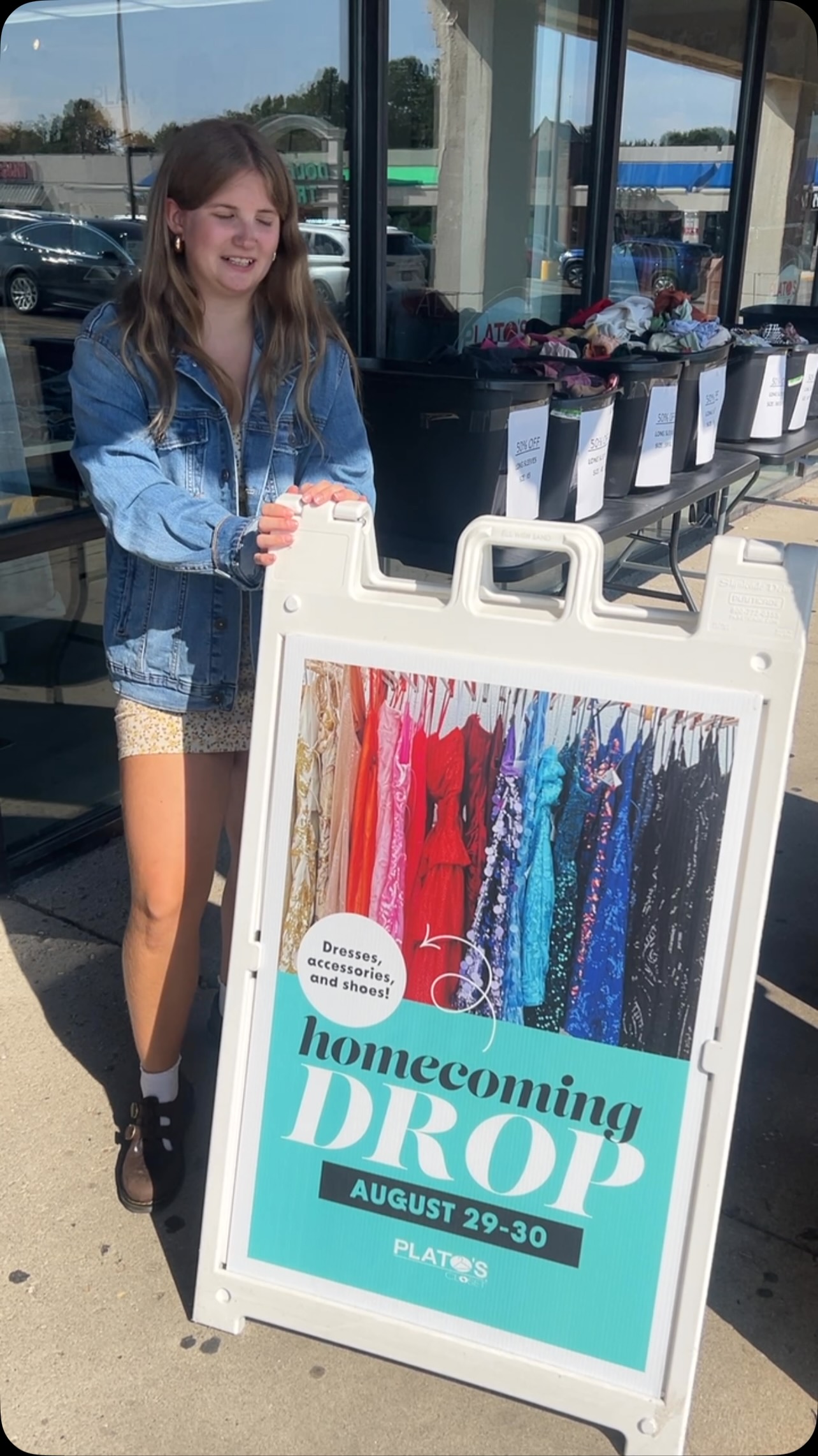 plato's closet homecoming dresses Come shop our beautiful selection of dresses!! ✨🛍️ #platoscloset #andersonpc #comeshop #gentlyused #homecomingdress | Cincinnati LC_June 2026