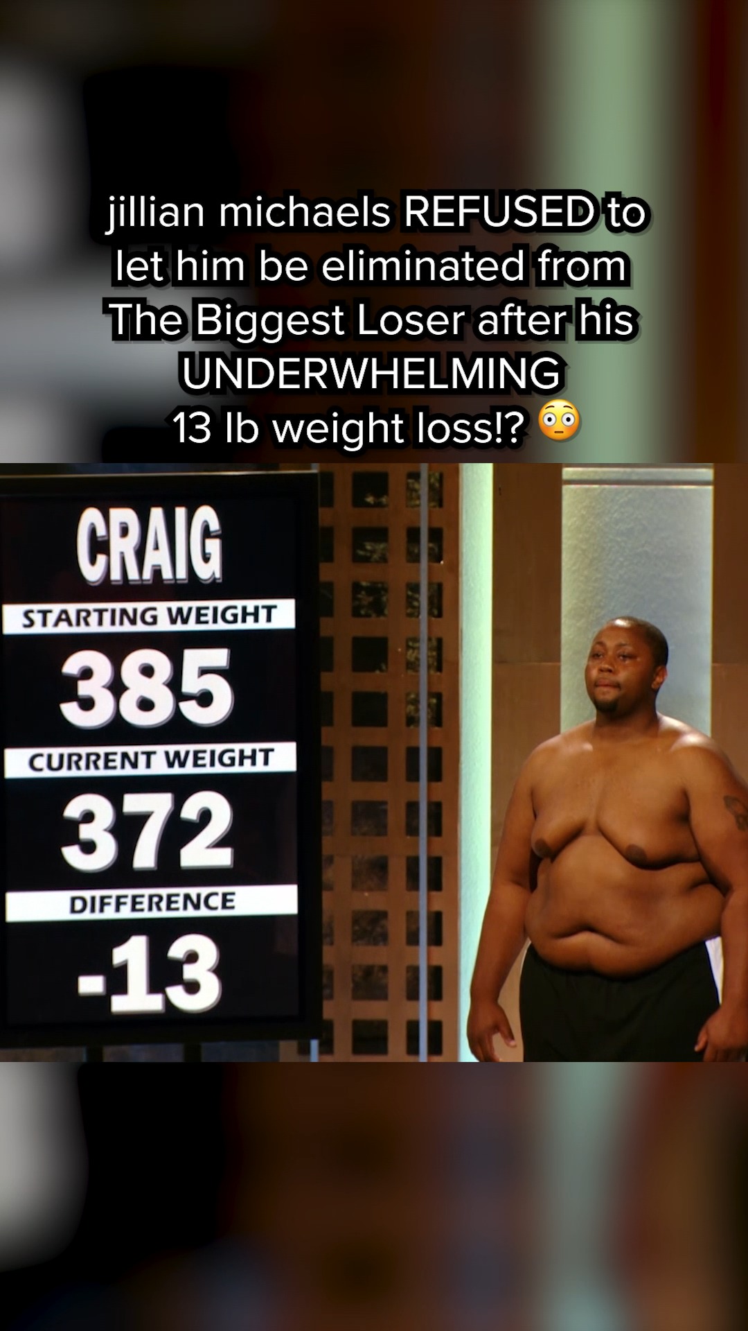 🤯 Biggest Loser Trainer Jillian Michaels took the weigh-in into her own hands and REFUSED to let Craig be the first contestant eliminated of Season 15 after his 13 LB weight loss failed to save his 