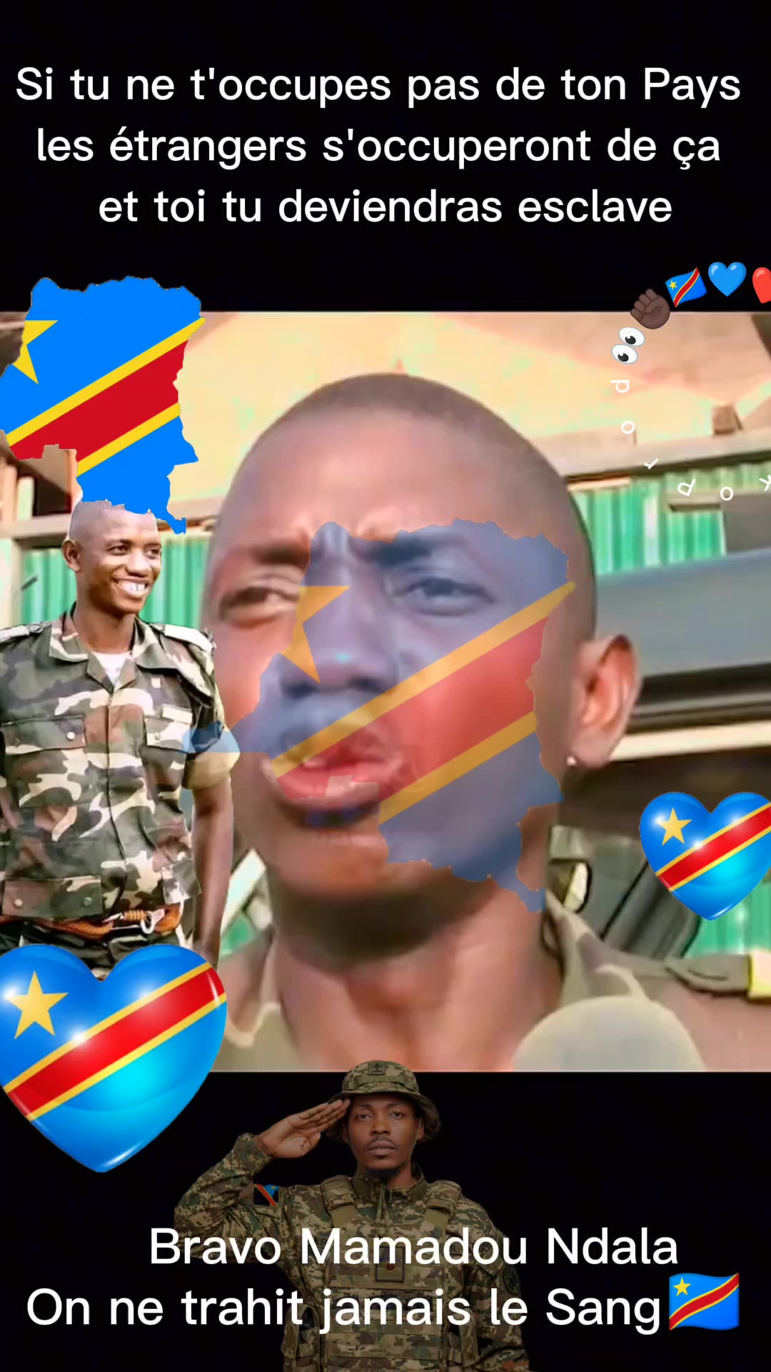 Bravo Mamadou Ndala l'homme qui a fait trembler le M23 #rdc #viral # ...