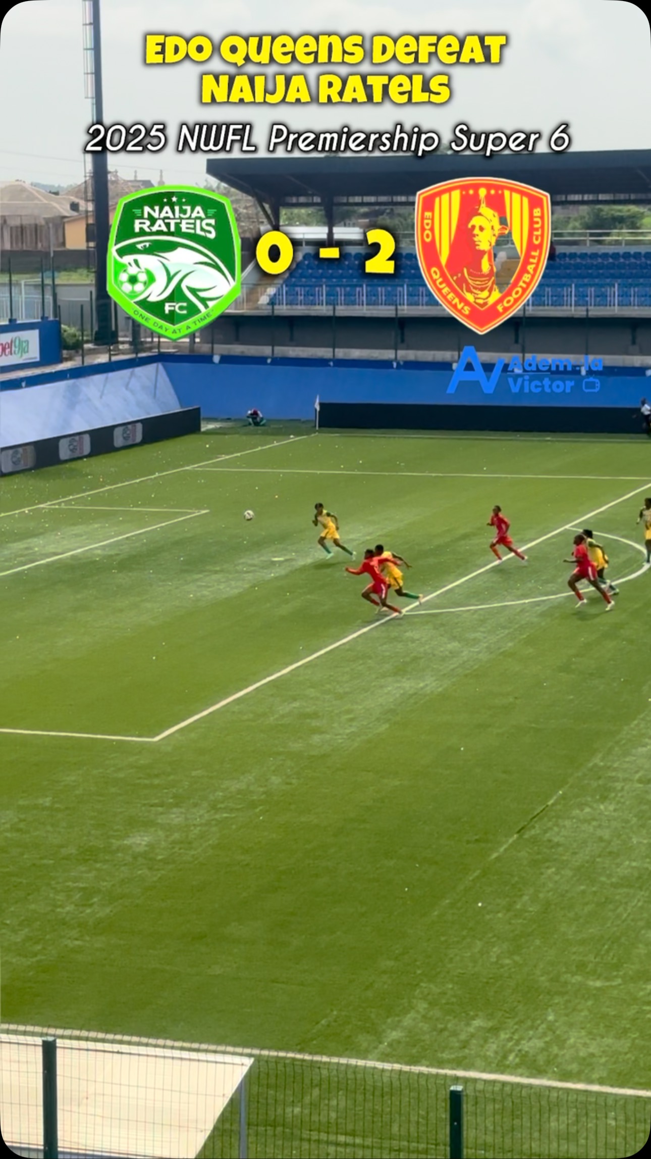 Defending champions Edo Queens finally grabbed their first win of the ...