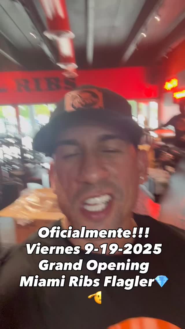Grand Opening!!! Miami Ribs Flagler anuncia oficialmente el Grand ...