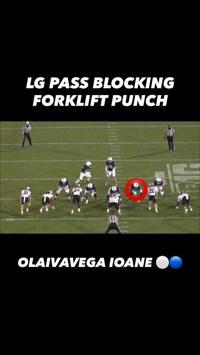 Stellar blocking by LG Olaivavega Ioane 🧱 This rep is a masterclass in ...