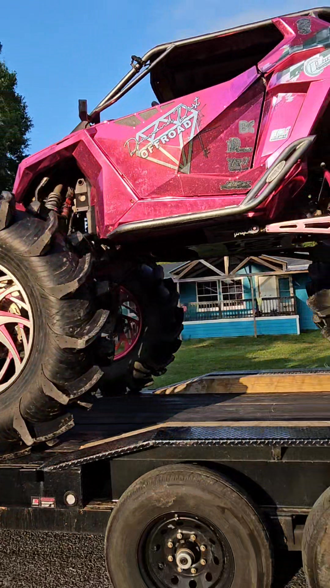 Rollin out with the Load Trail loaded down headed to Deep Creek ATV 2.0 ...