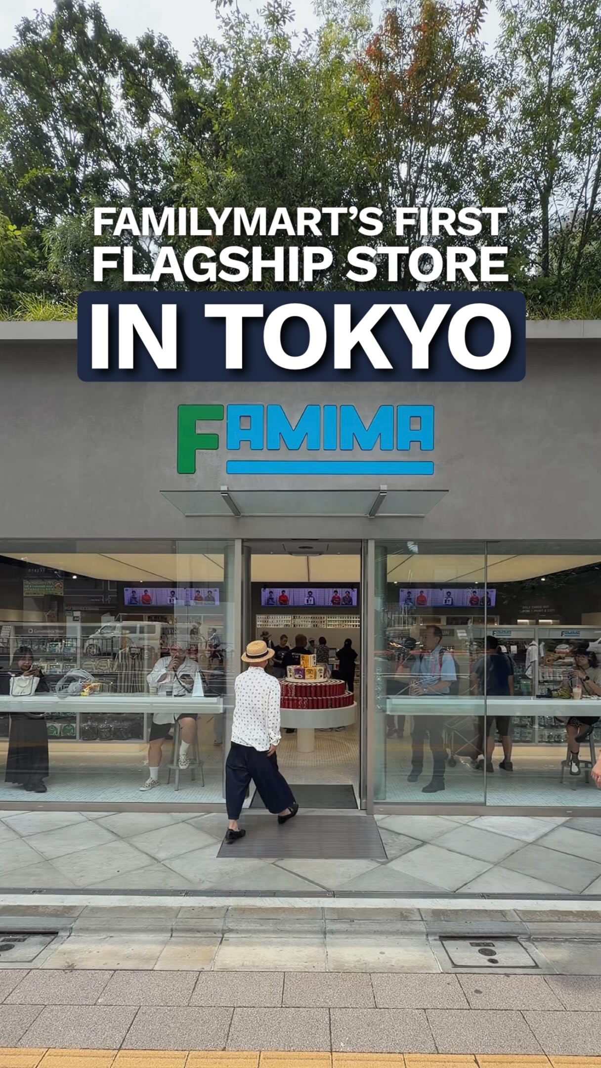 Tokyo's first FamilyMart flagship store is unlike any convenience