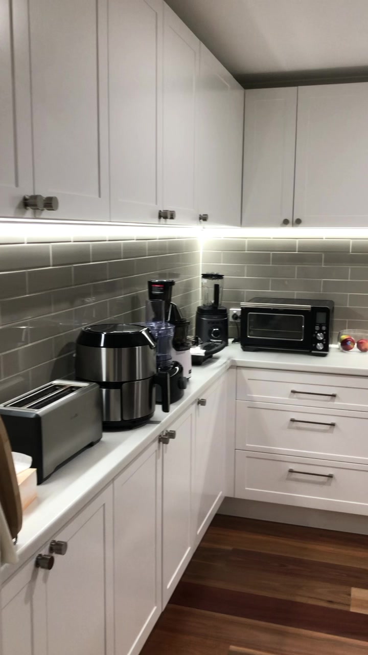 This used to be a study, now a functional butlers pantry with sink and ...