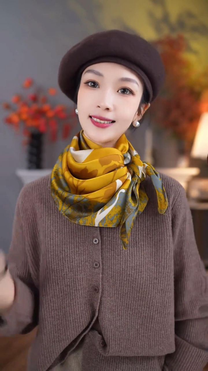 小物 SimplyComplicated SCARF Scarf Styling, Reimagined ✨ One scarf, endless ways to style