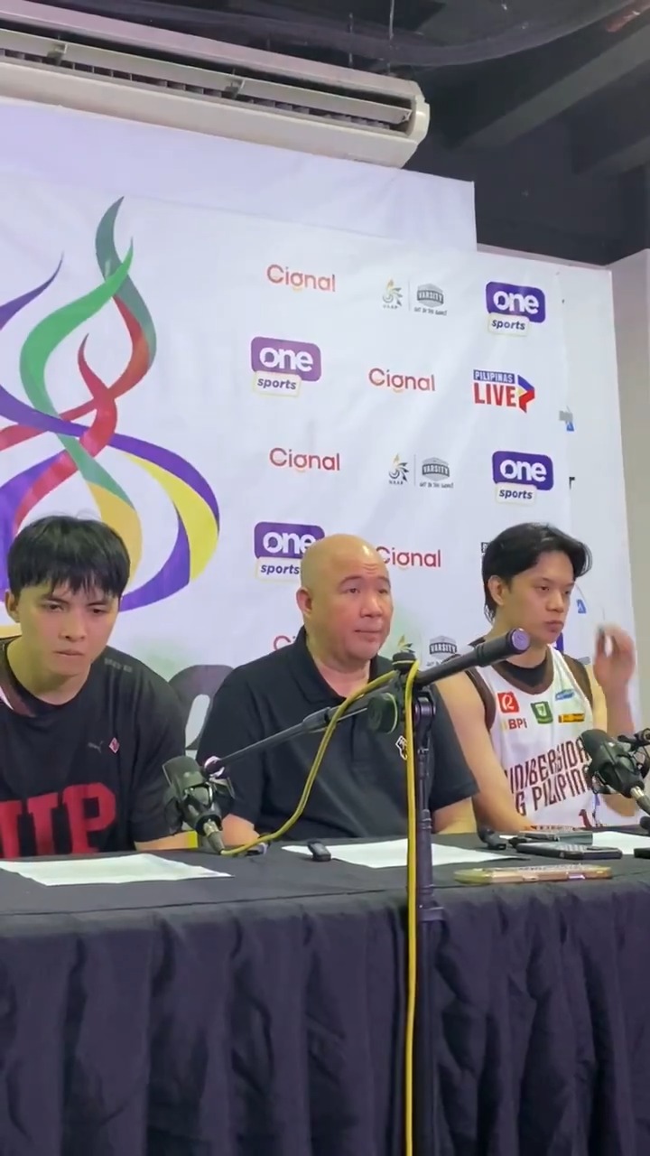 WATCH: UP coach Goldwin Monteverde, players Harold Alarcon and Terrence ...