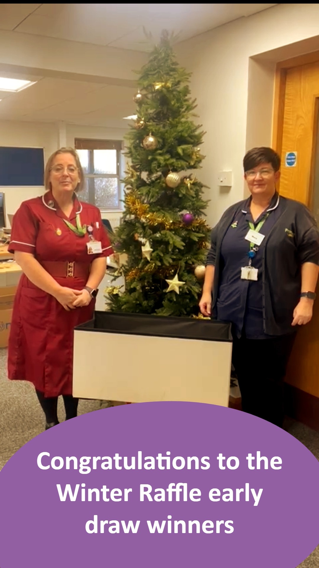 DRUM ROLL PLEASE… Our Winter Raffle Early Draw winners are here ...