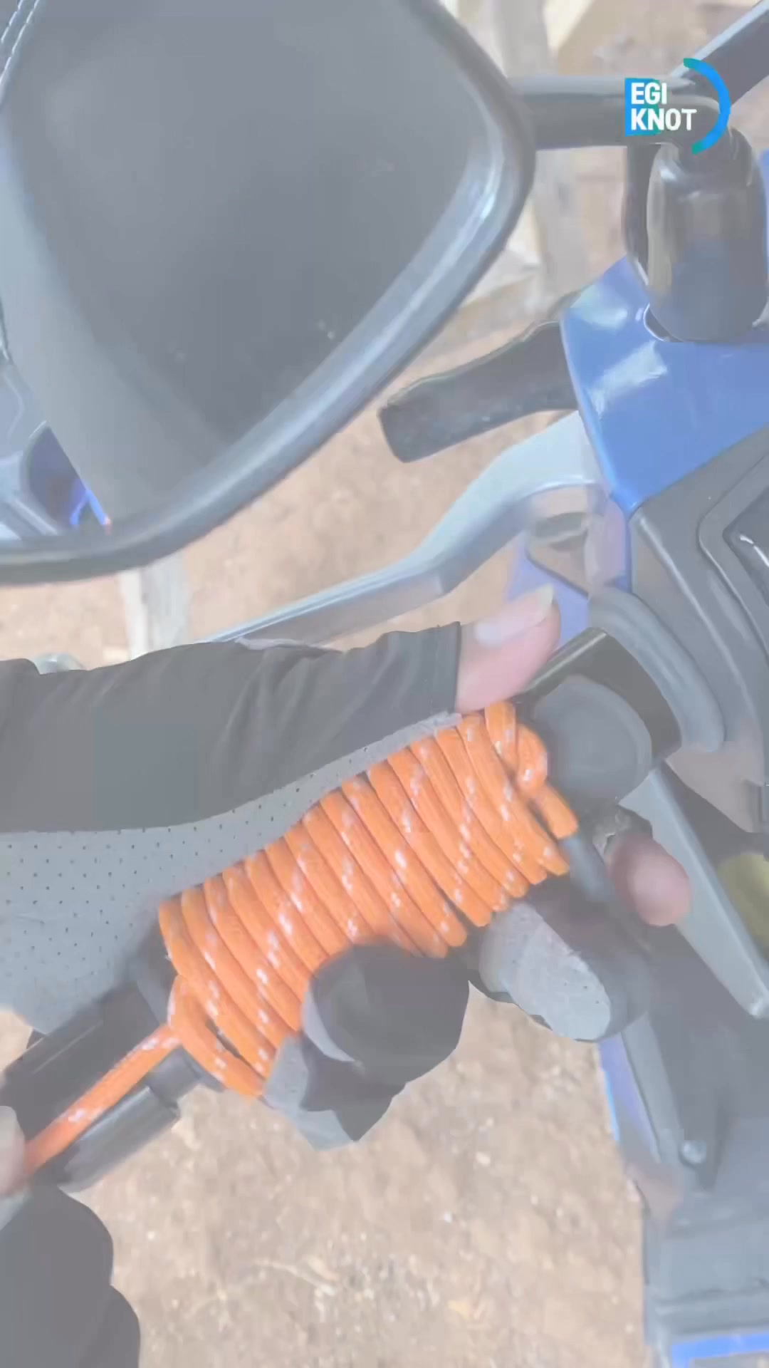 rope knot for tying slippery handles #diy #knotlessbraids #climbing # ...