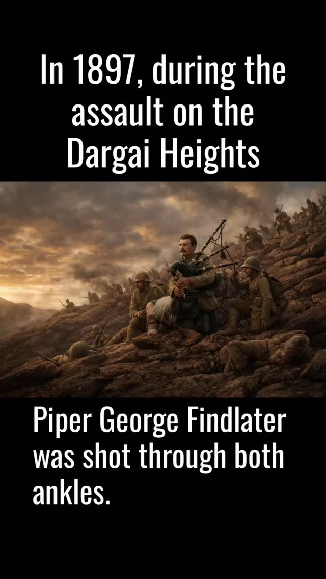 The story of Piper George Findlater of the Gordon Highlanders, who ...