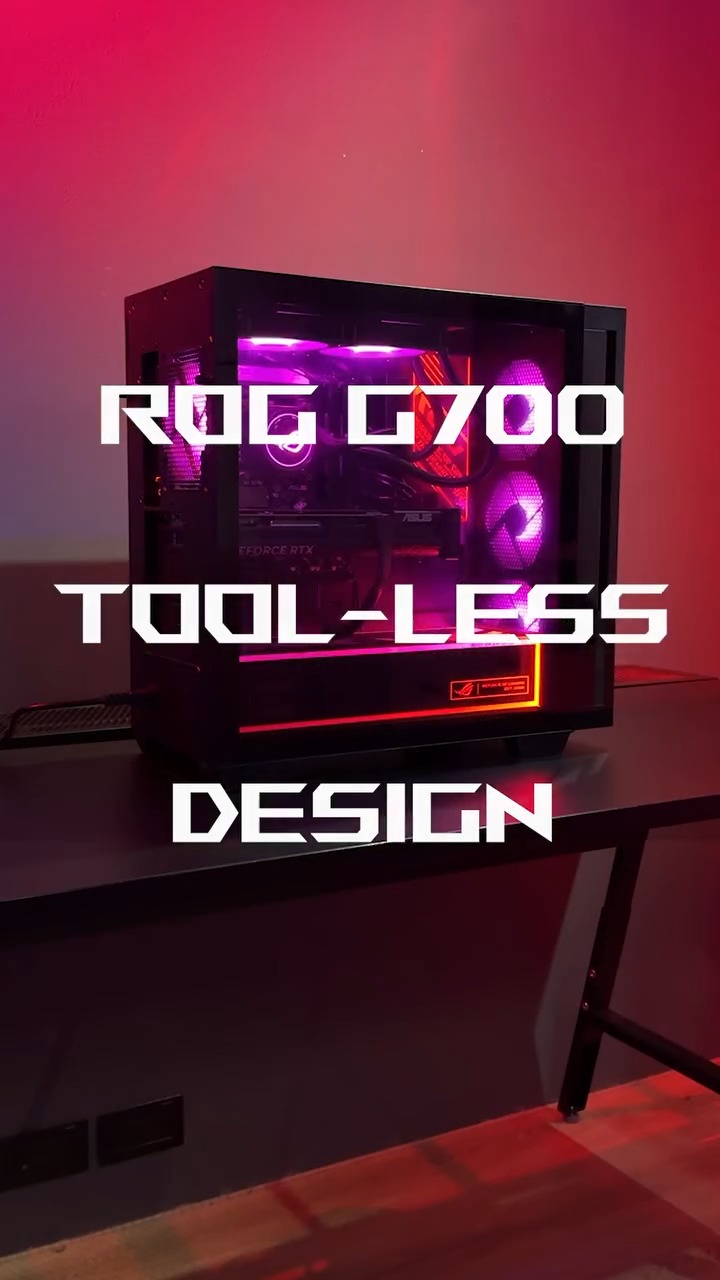 【5秒內就拆得開】ROG G700免工具升級 作為Gamers點會買完部電腦返去就心足？改裝下/upgrade下有時都好基本姐。 ROG ...