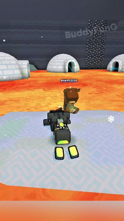 Lava Slider in Snow Valley Mission Super Bear Adventure