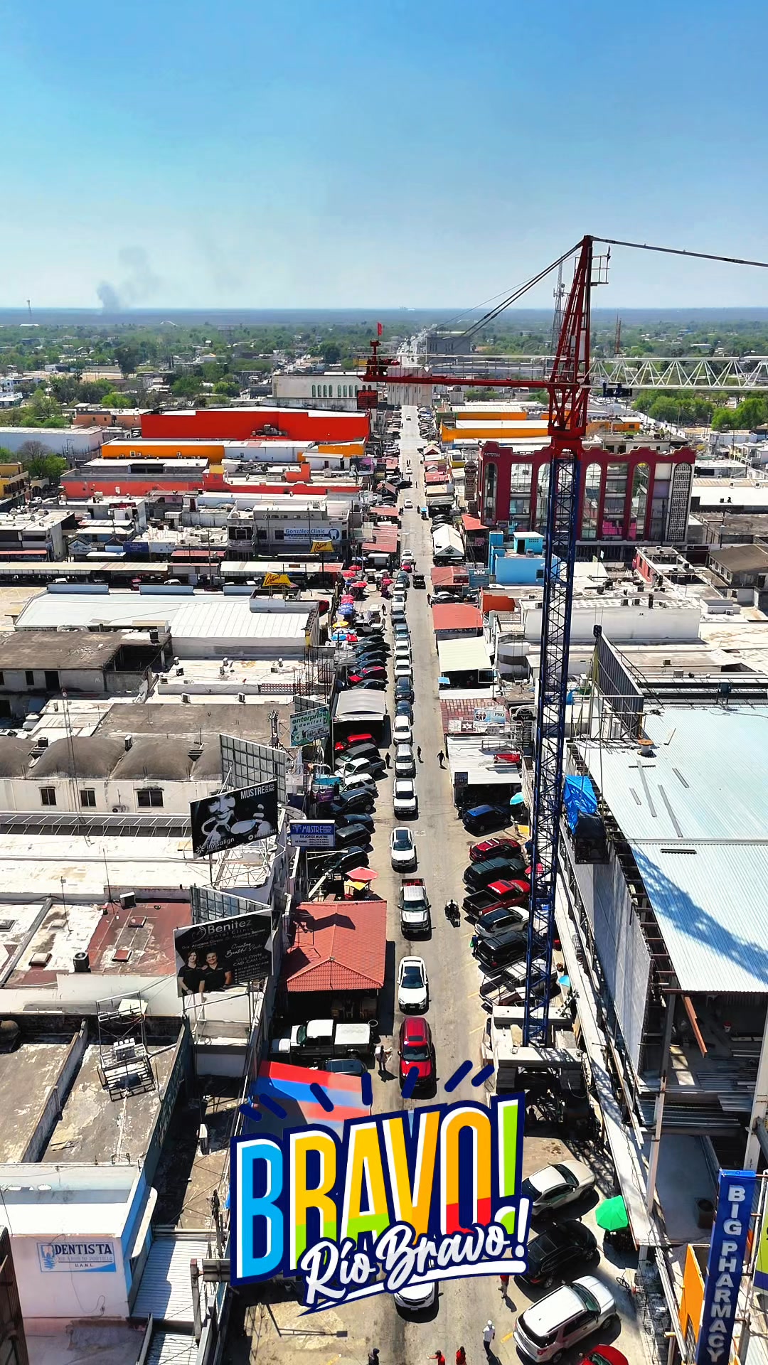 LA VILLA DE NUEVO PROGRESO, VISTA AÉREA.NUEVO PROGRESO TAMAULIPAS, ES ...
