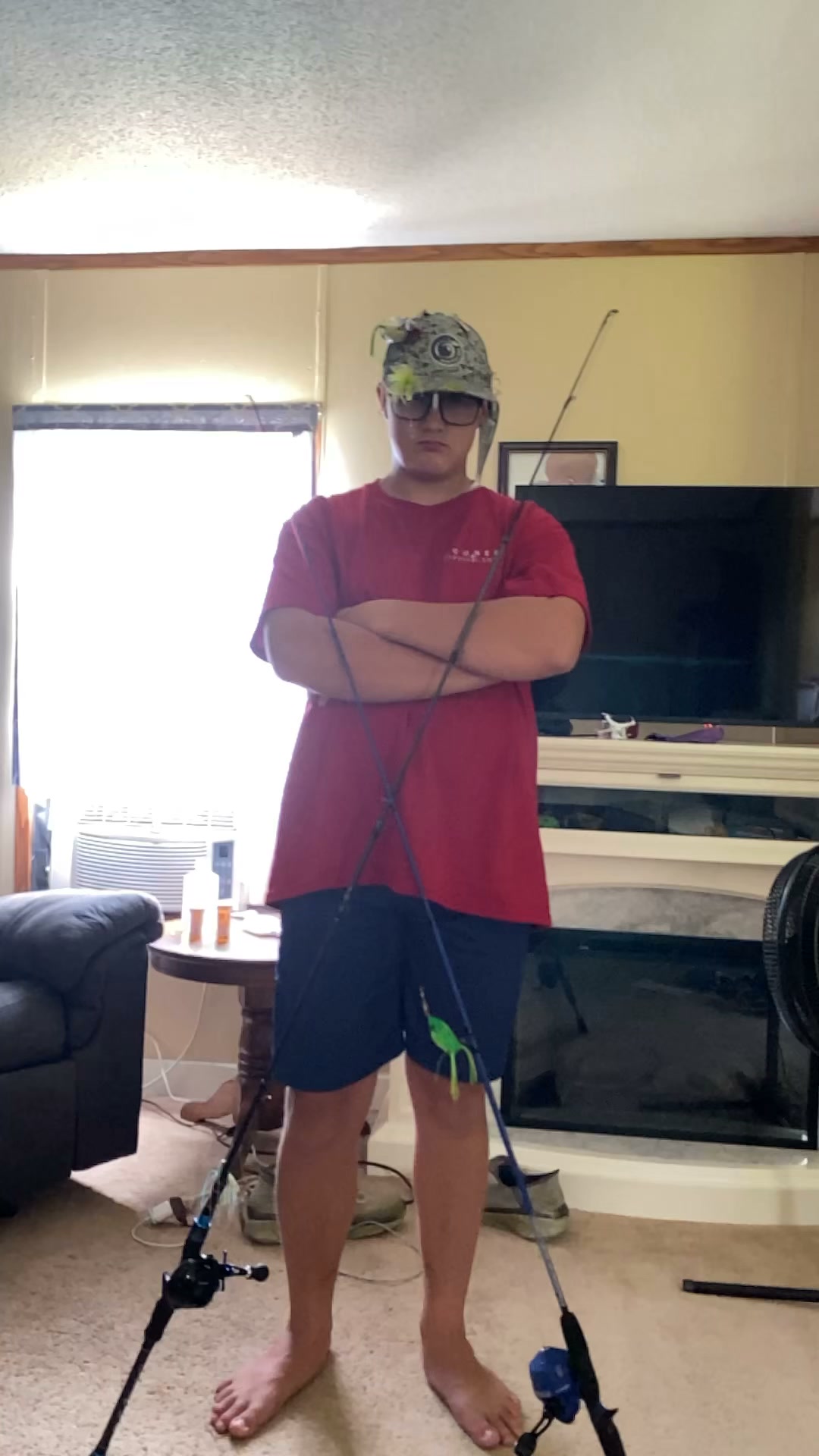8 foot fishing pole Lucana Salt Armor Spinning Rod Lure-Weight__1/4 oz eliminating the hassle of Spinning Reel Combo Cheap Size:6M