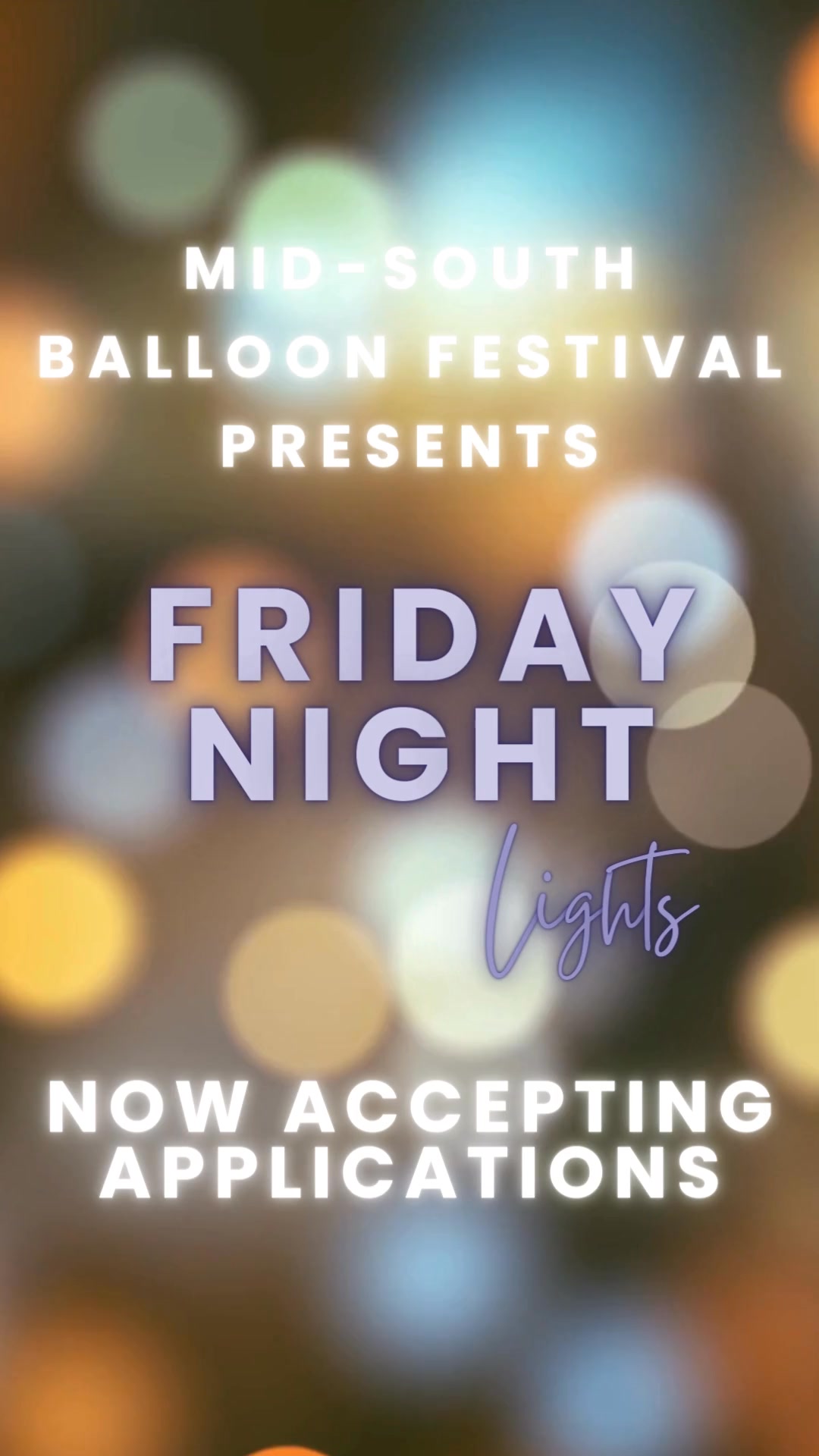 We’re excited to share that applications are 𝗻𝗼𝘄 𝗼𝗽𝗲𝗻 for Friday Night ...