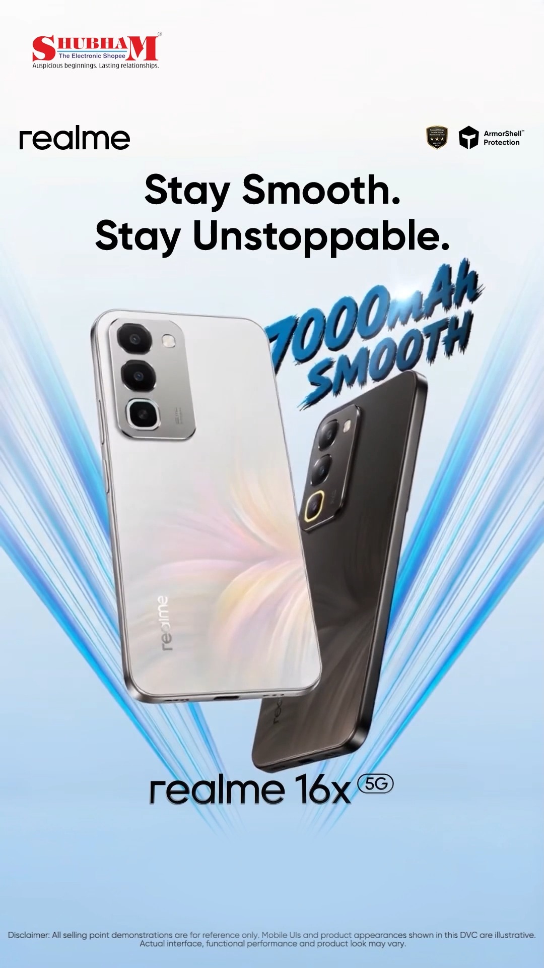 When you've got the #realme16x 5G in your hands, you're guaranteed