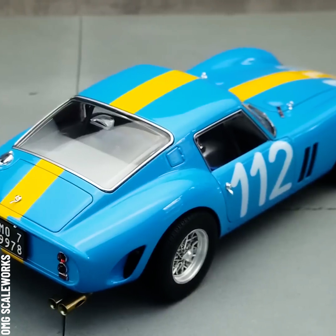 Building Gunze Sangyo 1/24 Ferrari 250GT SWB model car