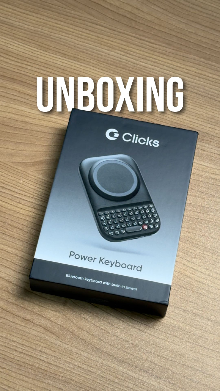 Clicks Power Keyboard - Unboxing! Clicks #clickspowerkeyboard