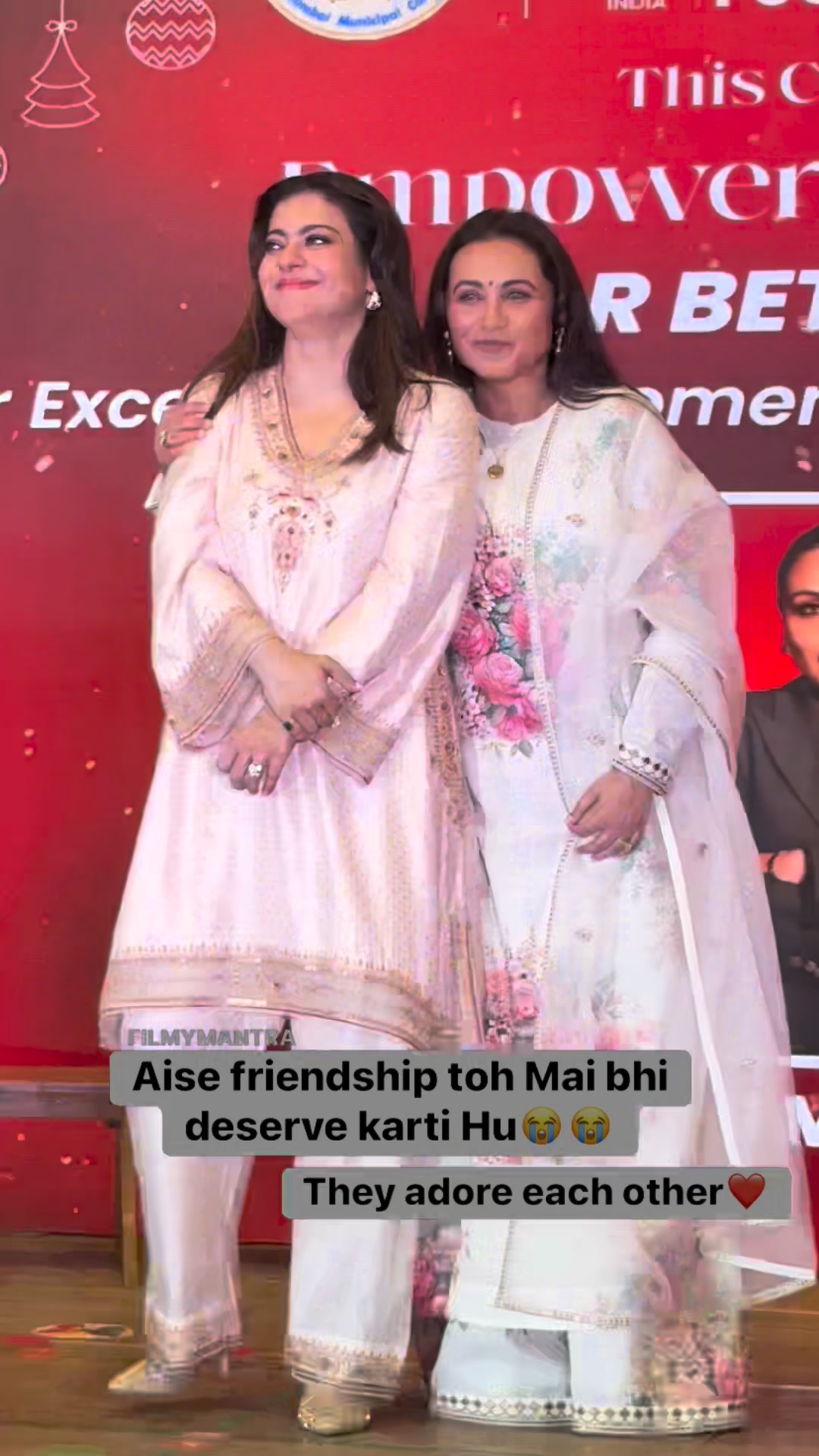 Kajol and Rani friendship is real gem they literally adore each other😭 ...