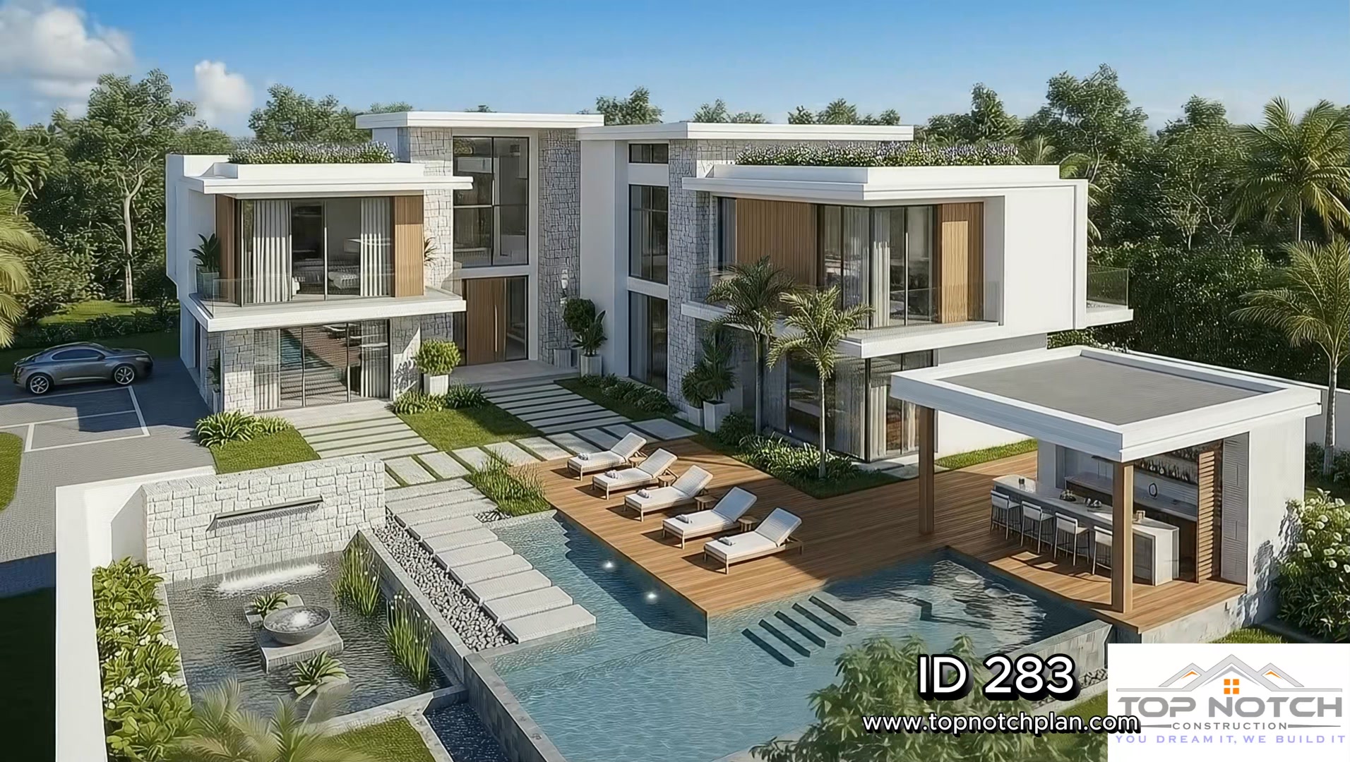 Photo inspiration: Picture Idea: Ultra Modern Courtyard Luxury Residence