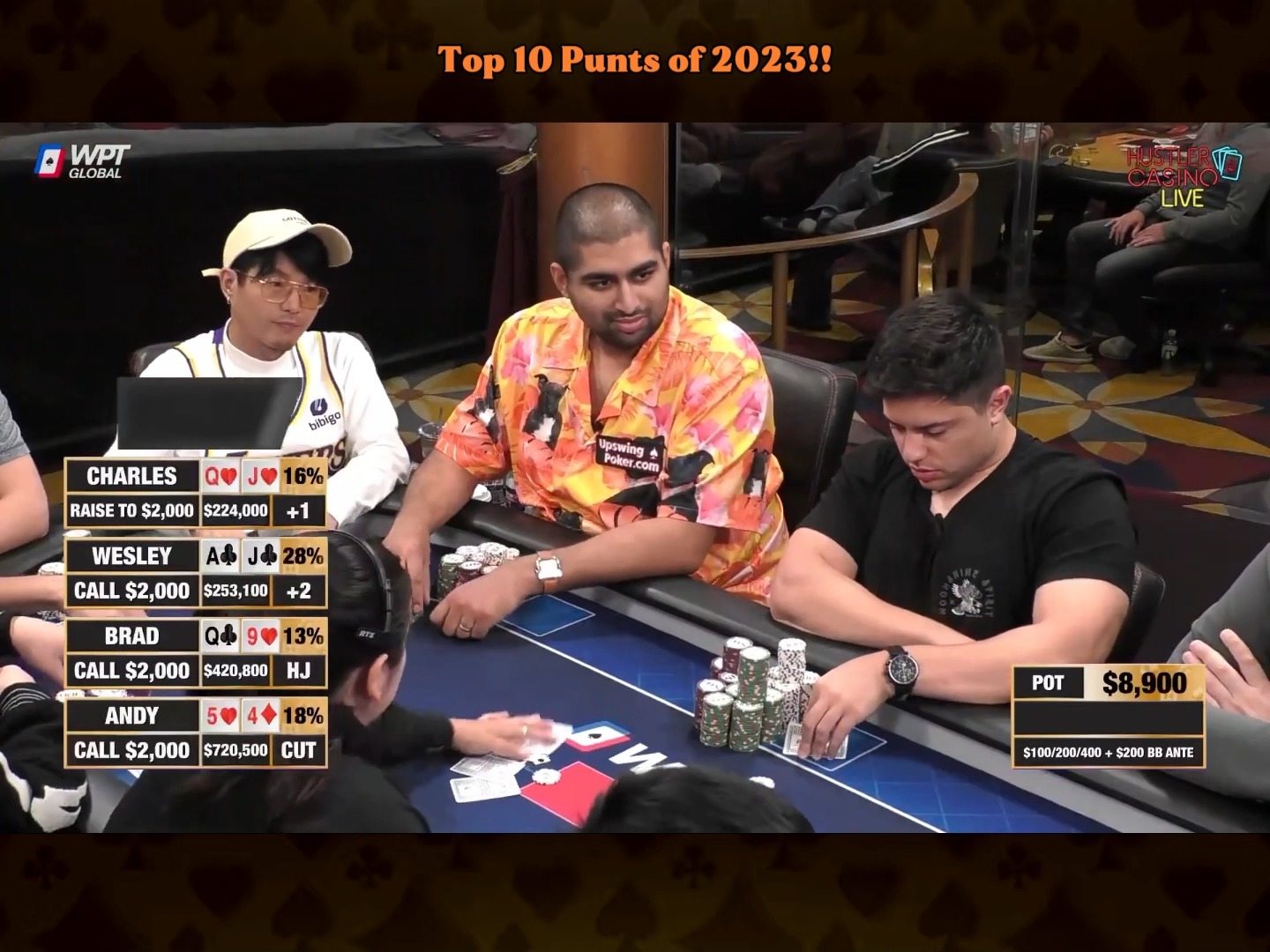 Top 10 Punts of 2023!! Part 2 #highstakes #poker #mindgames #Poker