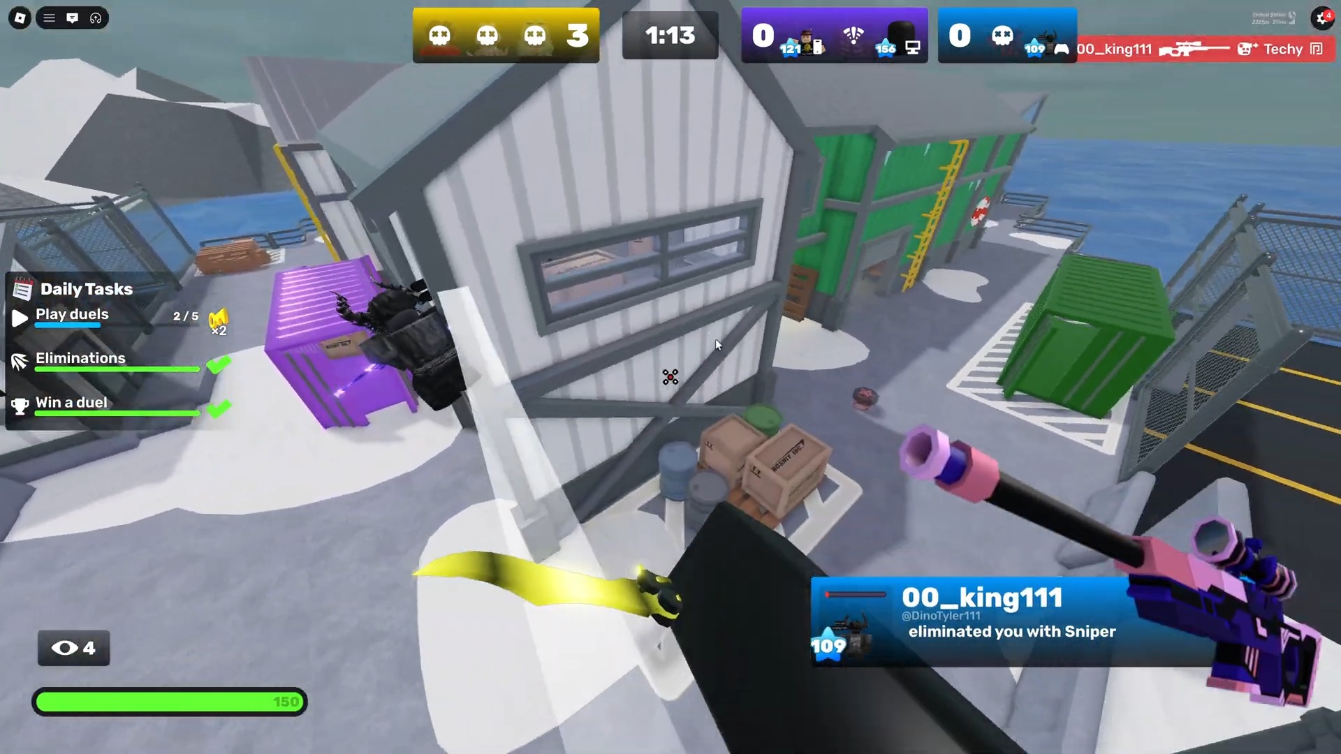 Techy Destroys in Rivals Ranked 3v3v3 #gaming #minecraft | BabySaja ...