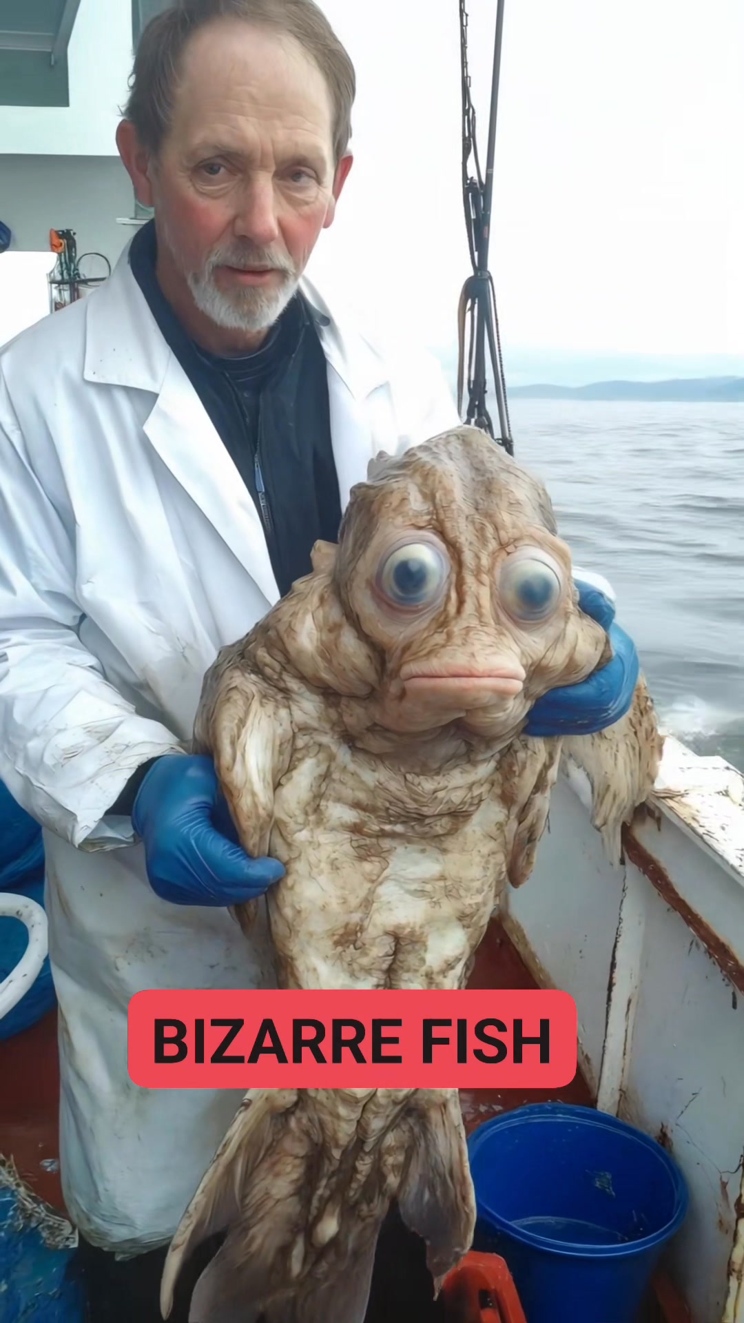 Bizarre deep-sea fish. #fypシ゚ #viral #deepseafishing #deepseacreatures ...