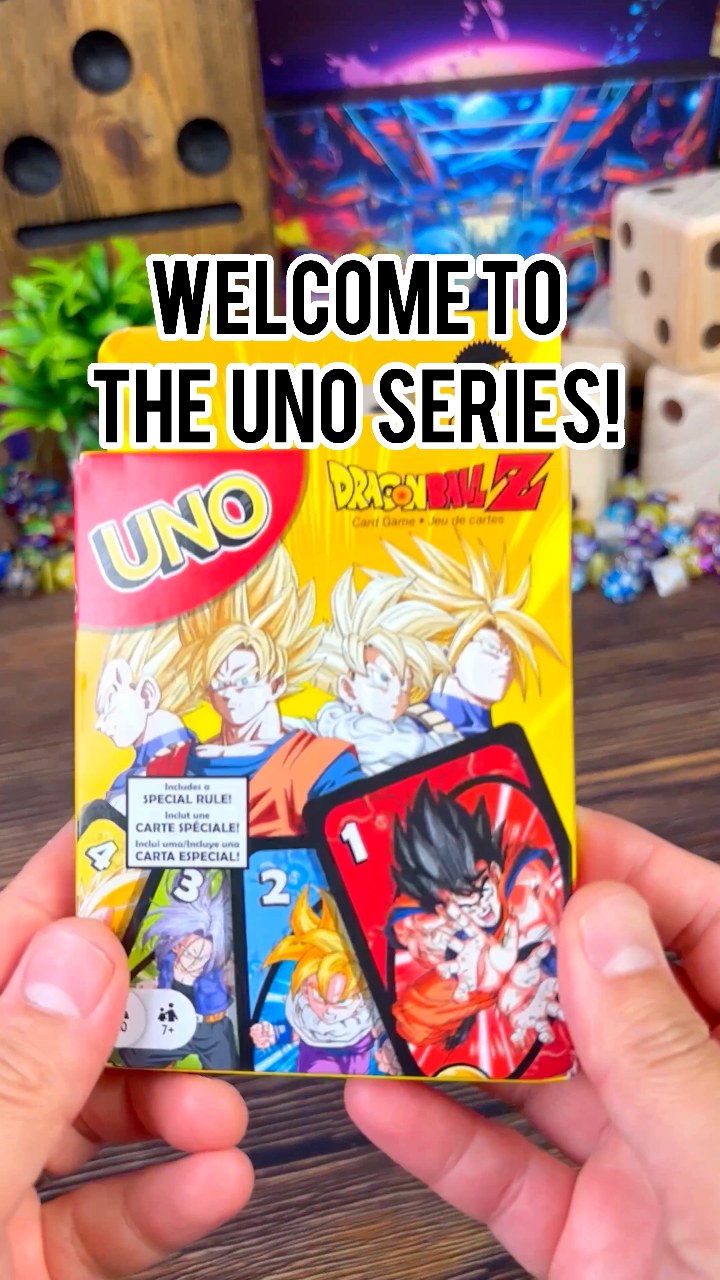 dragon ball super uno card game Mattel HGJ78 Z Game, 112 Cards for 2 to 10 Players, Ages 7 and Up Toys & Games each with unique abilities and effects that can change the course of the game #uno #cardgames #familygames | Woosung