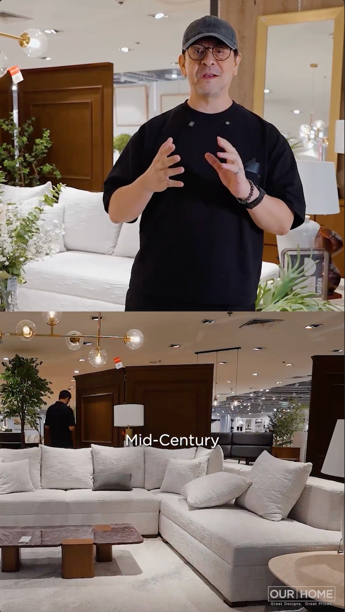 ●OUR HOUSE ミドル DISCOVER JULY'S MID-CENTURY MODERN LOOK AT OUR HOME This July, OUR