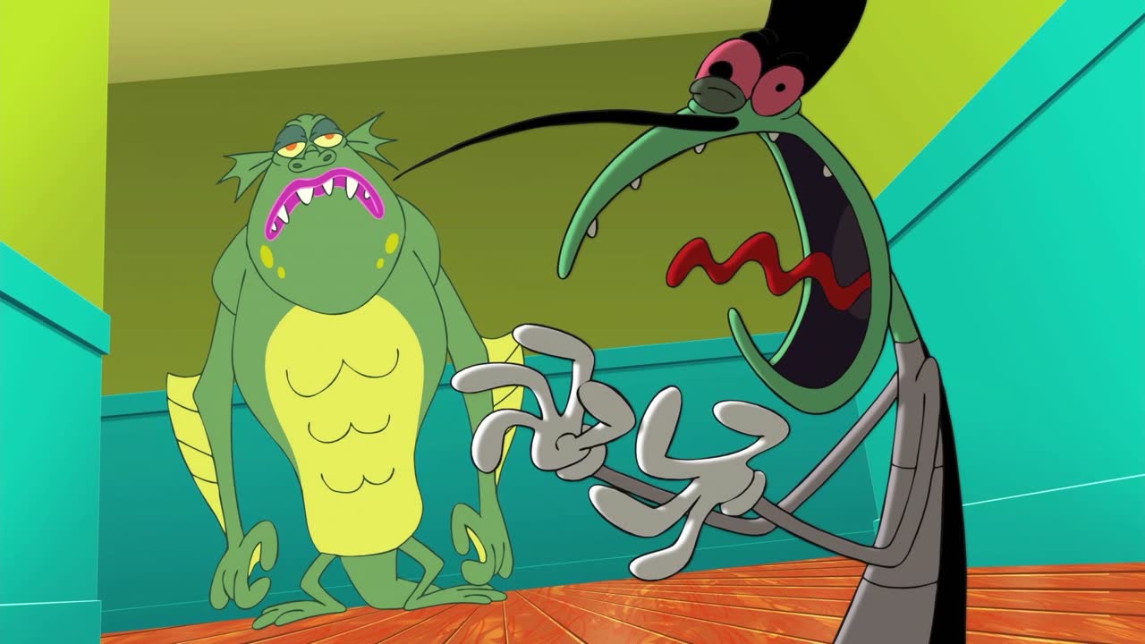 😨 Yeah... that's a monster indeed... #oggyandthecockroaches # ...