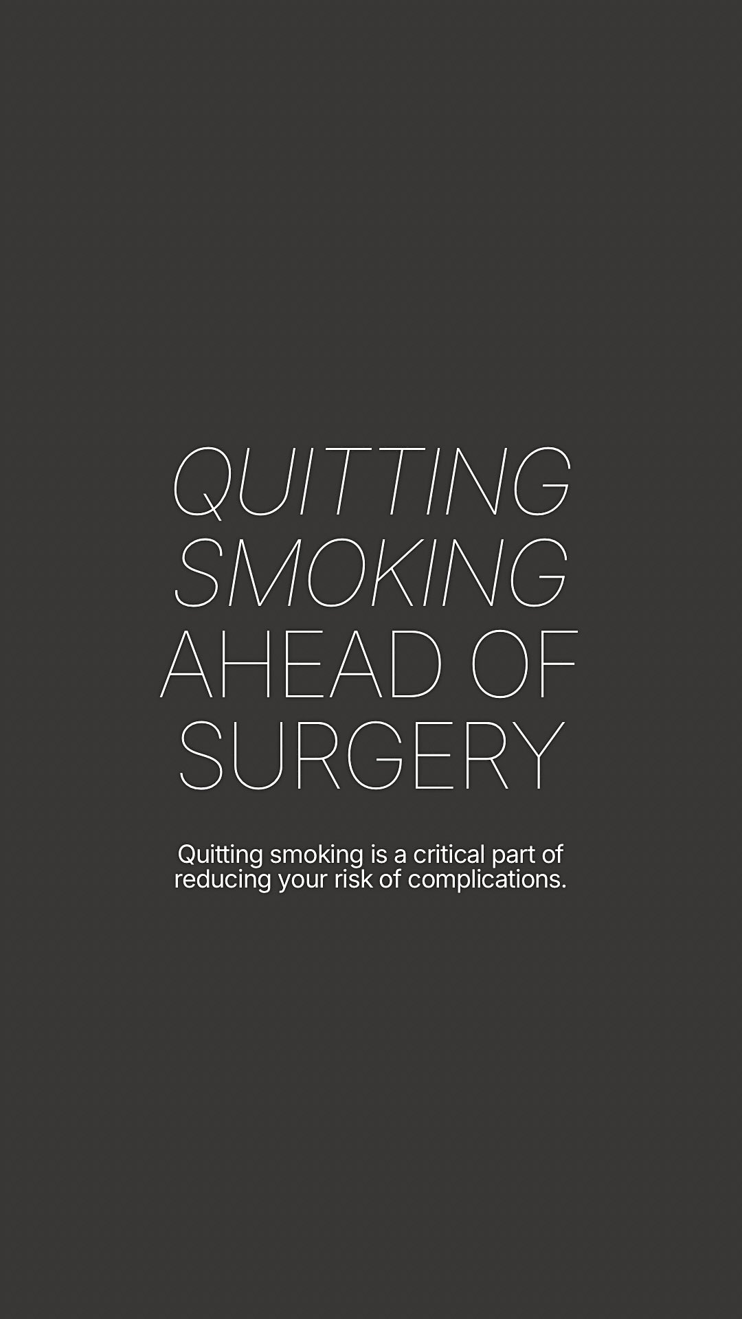 why can't you smoke or vape before surgery If smoke, vape, use marijuana, stopping isn’t simply a recommendation. , It’s a critical part of reducing your risk of complications. , Nicotine causes your blood vessels to Buy Juul Pods & strawberry dragon Color:Moon Grey