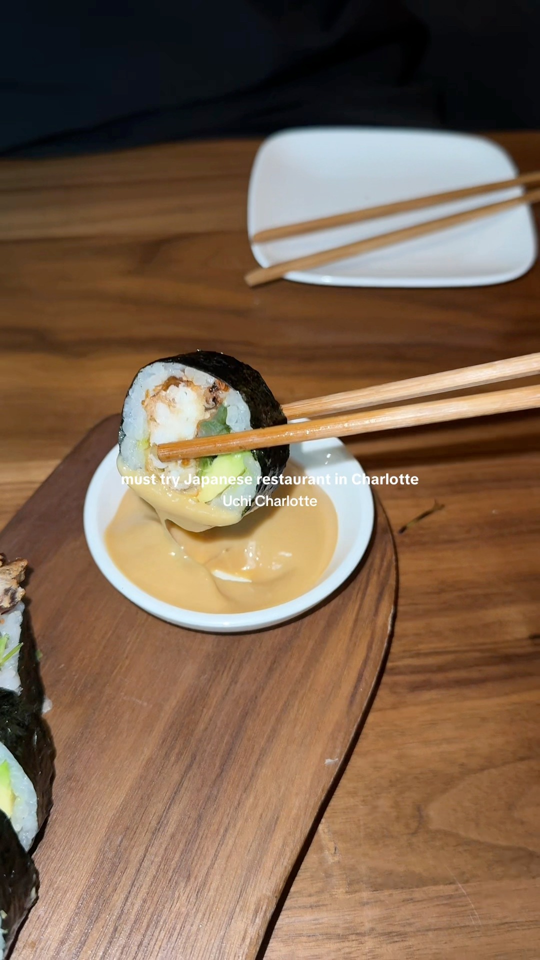 this might be our new favorite restaurant in charlotte 🍣 uchi