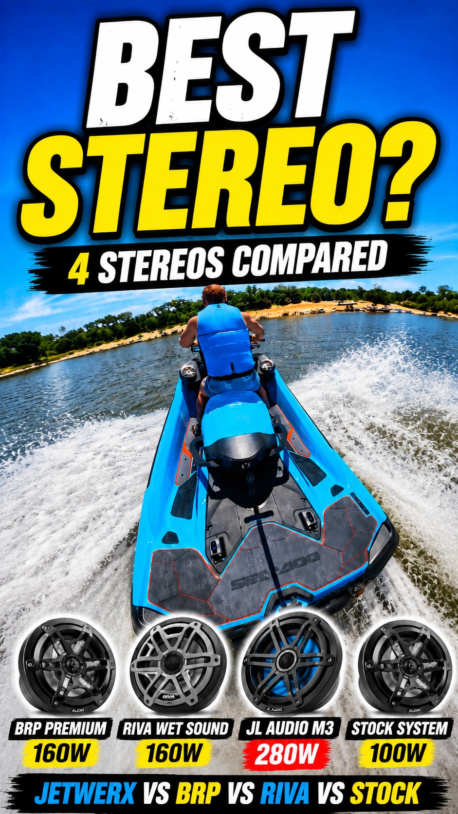 Best Jet Ski Stereo Upgrade? Jetwerx vs BRP Premium vs RIVA | 2026
