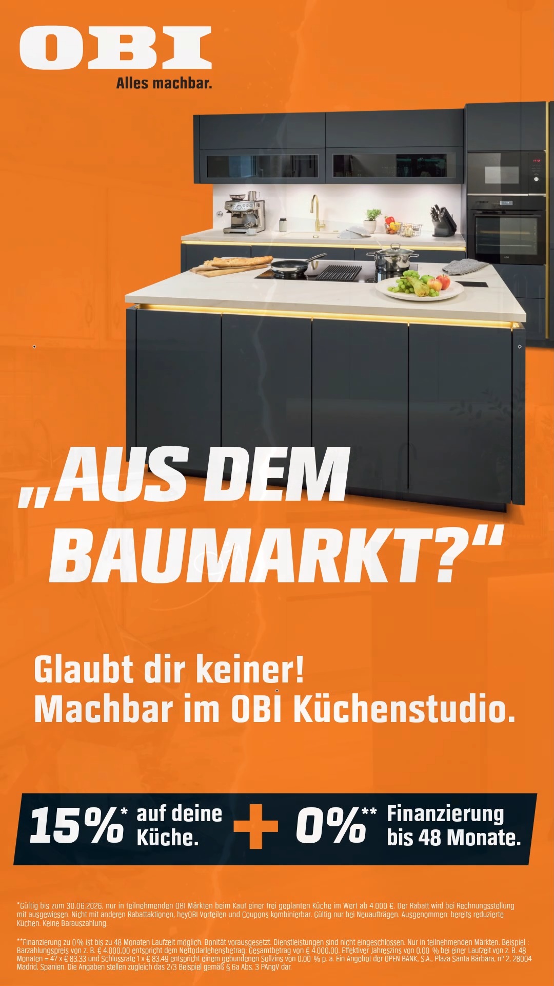 Es ist vorbei! 💔, Manchmal muss man sich einfach trennen – vor allem, wenn die Fronten bröckeln und der Lack ab ist. 🪵💥, Mach endlich Schluss mit deiner alten Küche und hol dir das Upgrade, das du