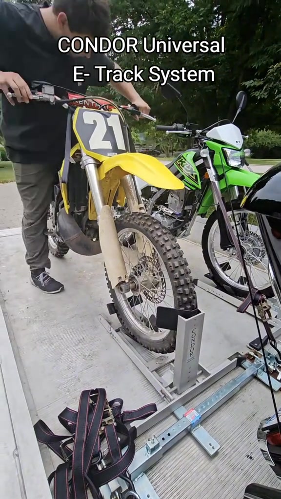 CONDOR Pit-Stop with Universal E-track #motorcycle #fypシ #fypviralシ ...