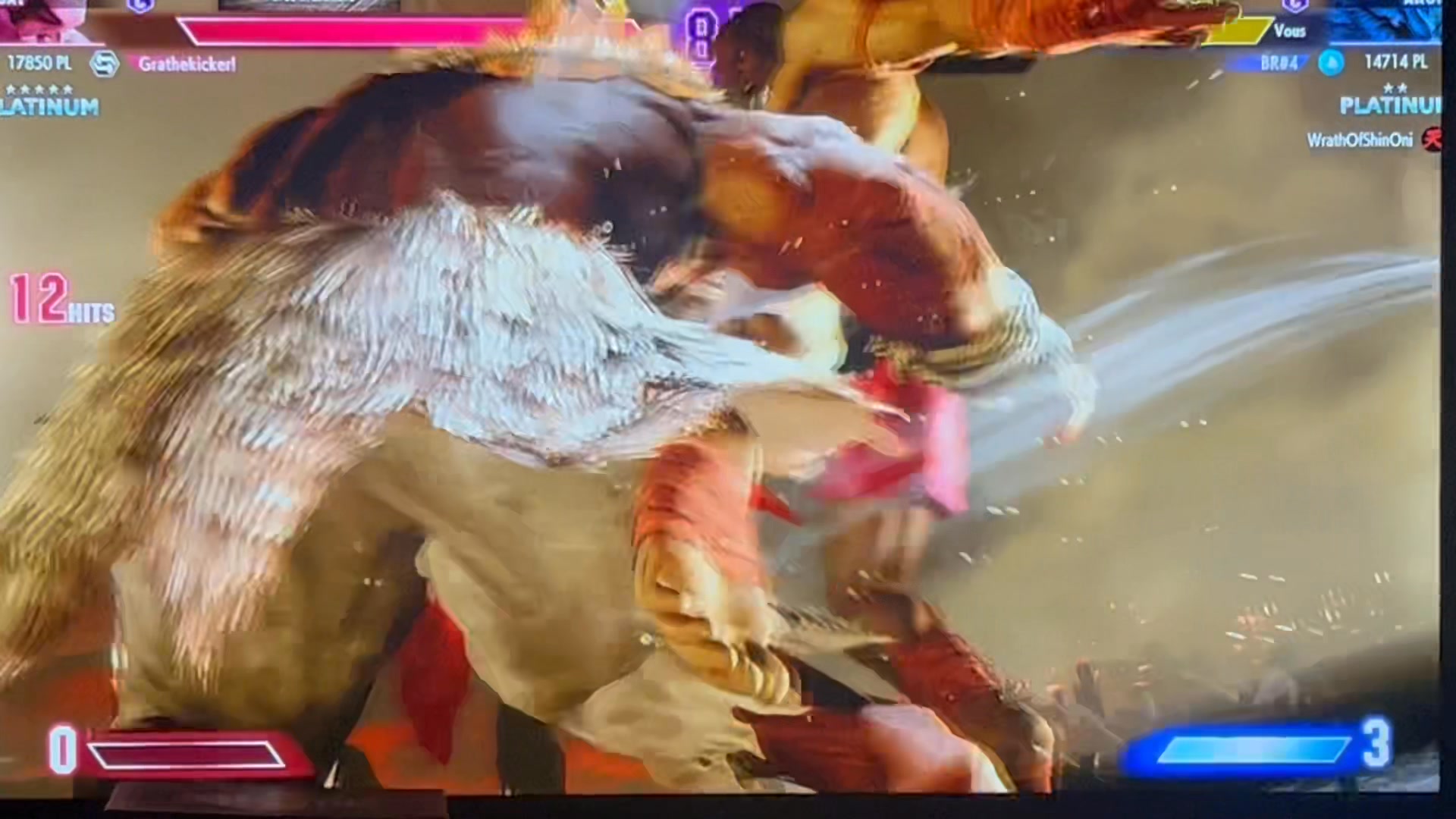 Sagat high step kick tech in Street Fighter 6