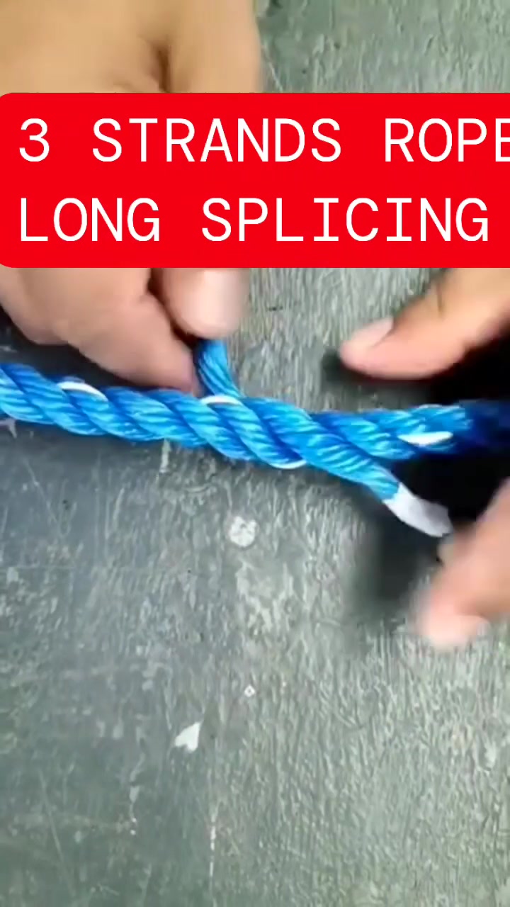 3 STRANDS ROPE LONG SPLICING Part 14 | Crisostomo Bilaro | Facebook