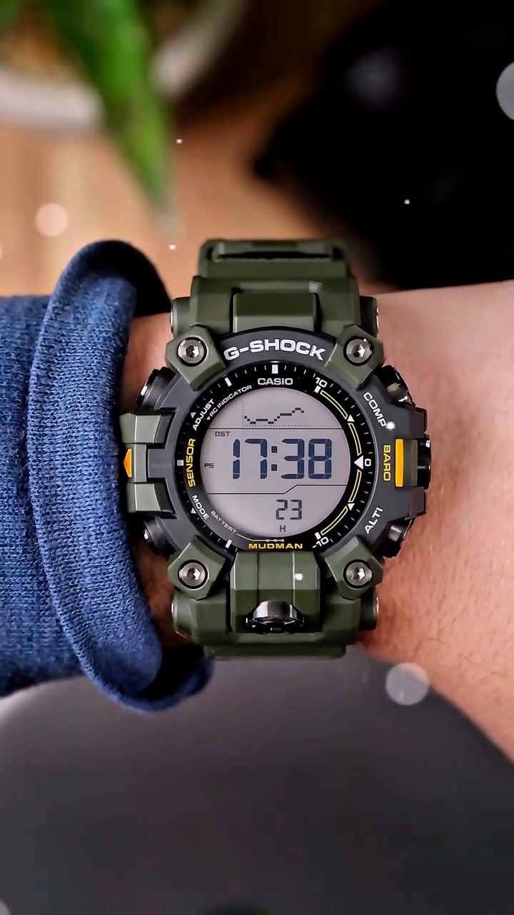 Casio G-Shock Wademan DW-9800 with rotating bezel and digital compass