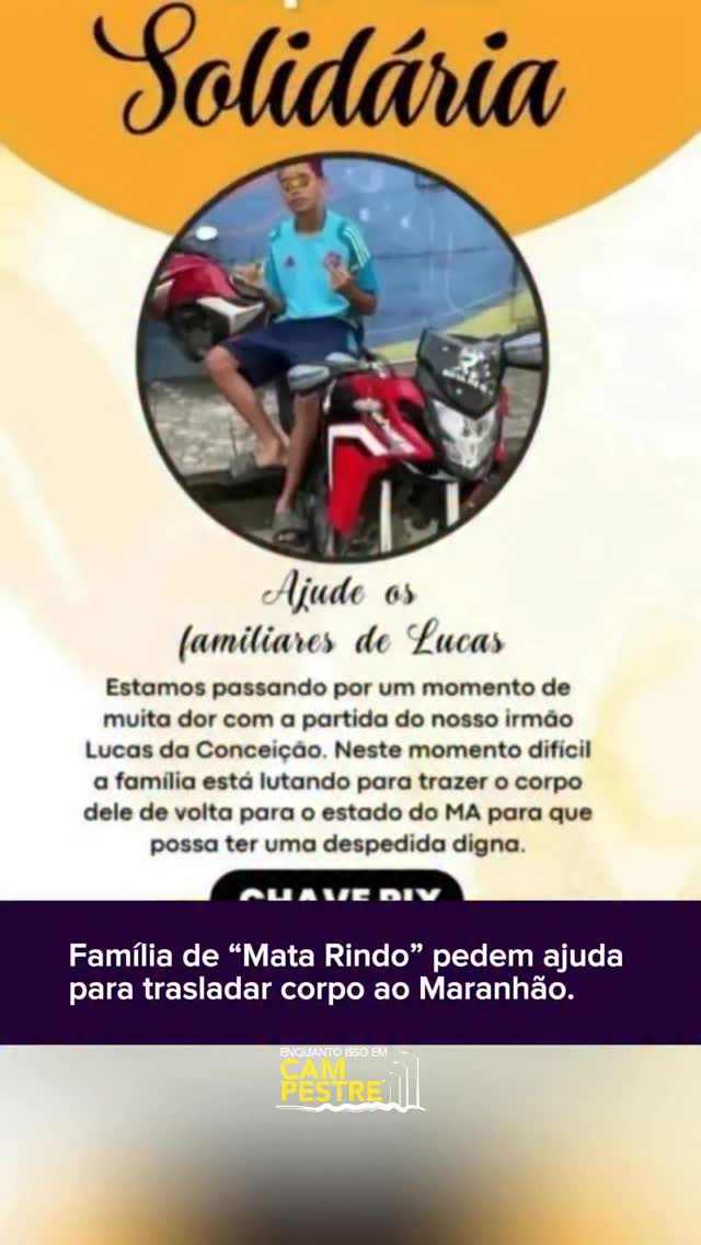 A família do maranhense Lucas da Conceição, de 19 anos, conhecido pelo ...